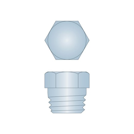 Heritage Industrial Thread Form Grease Plug, 1/4"-28, CS Z3 H700337Z3